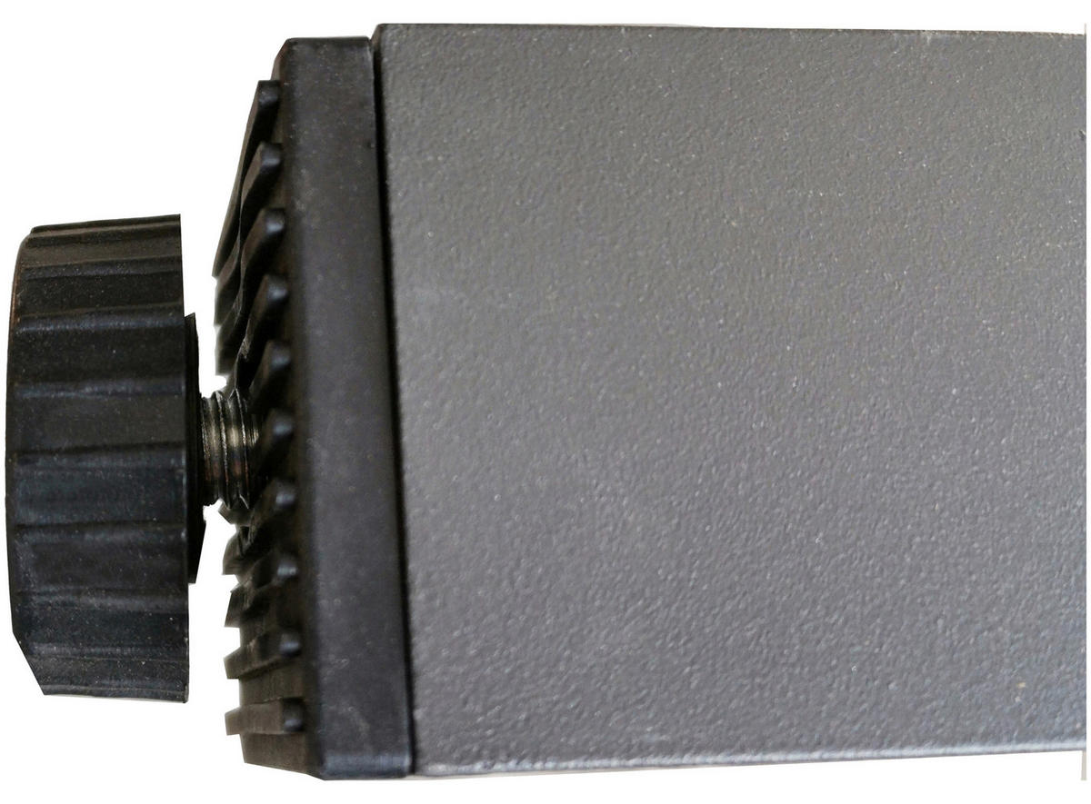 VCM Gartensitzgruppe anthrazit Metall B/H/L: ca. 190x76x80 cm Gartensitzgruppe - anthrazit (80,00/190,00/76,00cm) - VCM