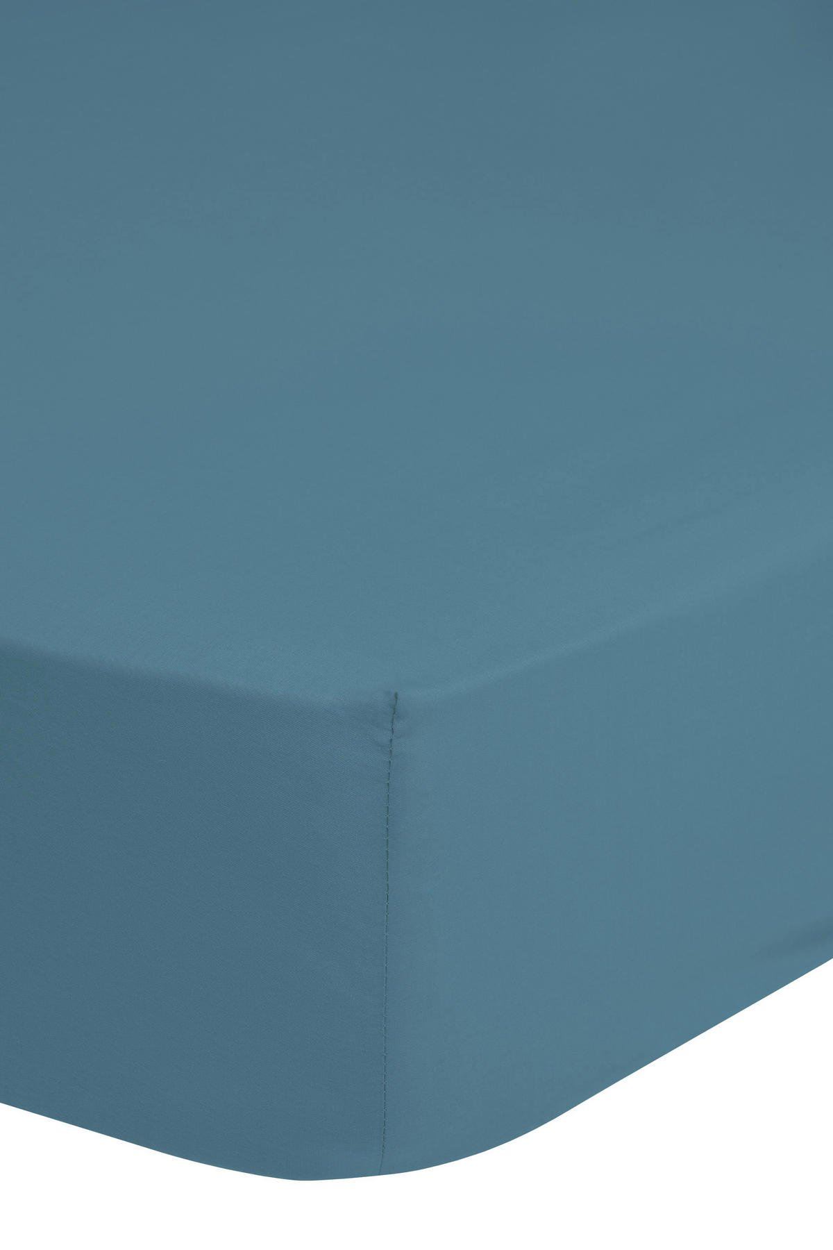 Baumwoll Spannbetttuch Spannbetttuch-Baumwolle 90x220cm - blau (90,00/220,00cm) - Good Morning