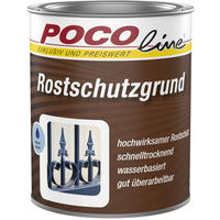 POCOline Rostschutzgrund Silbergrau ca. 0,75 l Rostschutzgrund 750ml grau - Silbergrau (750ml) - POCOline