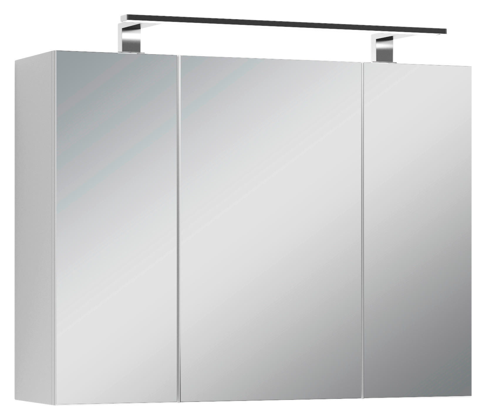 Spiegelschrank SPREE weiß B/H/T: ca. 80x60x20 cm SPREE - weiß (80,00/60,00/20,00cm) - byLIVING