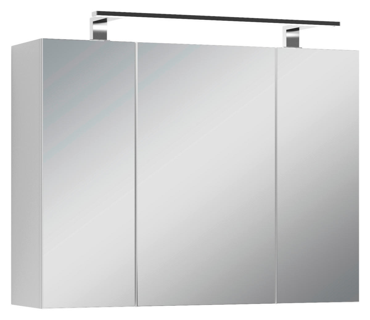 Spiegelschrank SPREE weiß B/H/T: ca. 80x60x20 cm SPREE - weiß (80,00/60,00/20,00cm) - byLIVING
