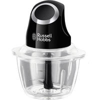 Russell Hobbs Zerkleiner schwarz Glas B/H/L: ca. 18x27,4x18 cm Elektr.-Mini-Zerkleiner 24662-56/RH - schwarz (18,00/18,00/27,40cm) - Russell Hobbs