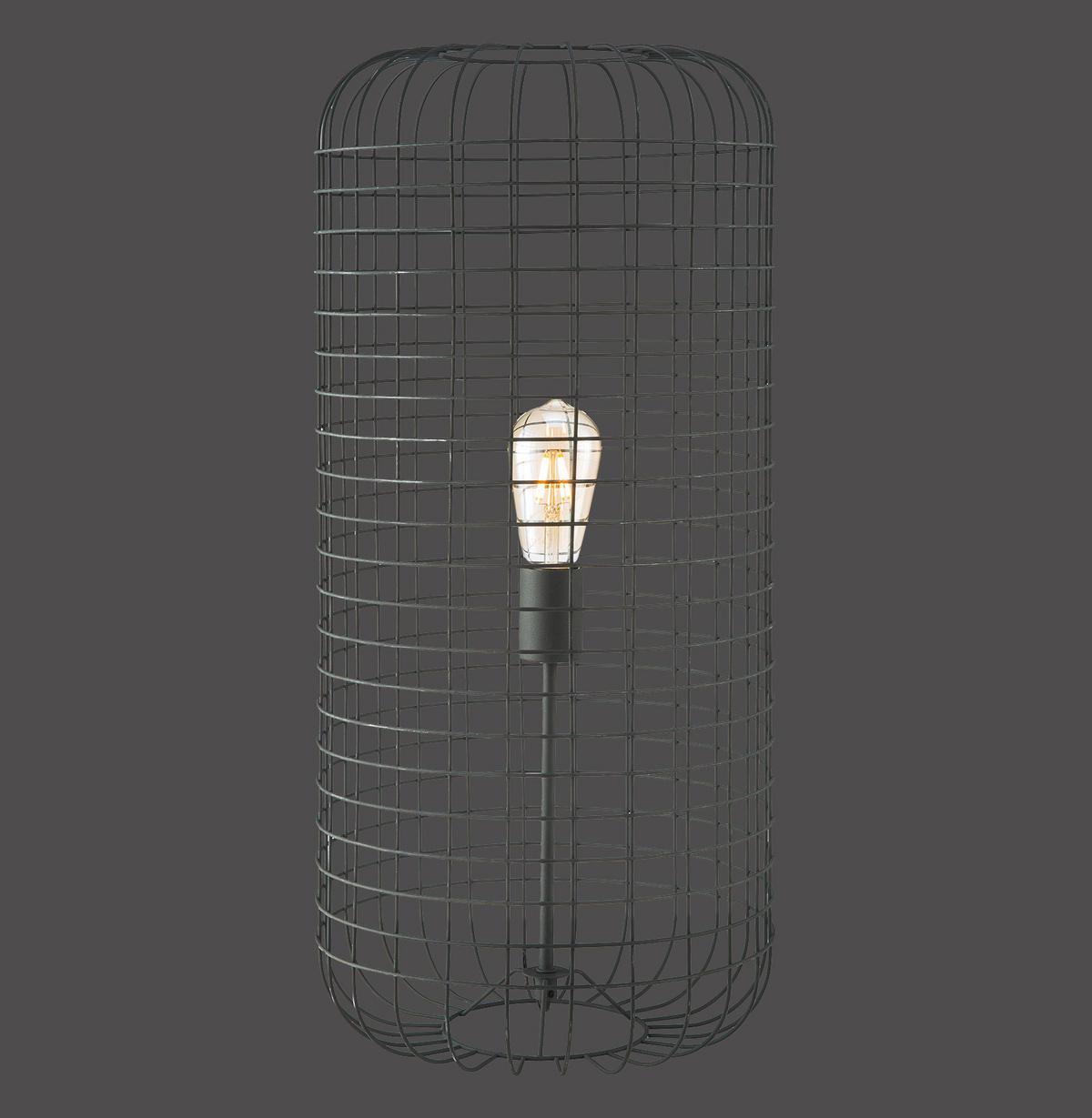 Just Light Tischleuchte  PN15842-18 schwarz Metall B/H/L: ca. 31x67x31 cm 1 Brennstellen FABIO - schwarz (31,00/31,00/67,00cm) - Just Light