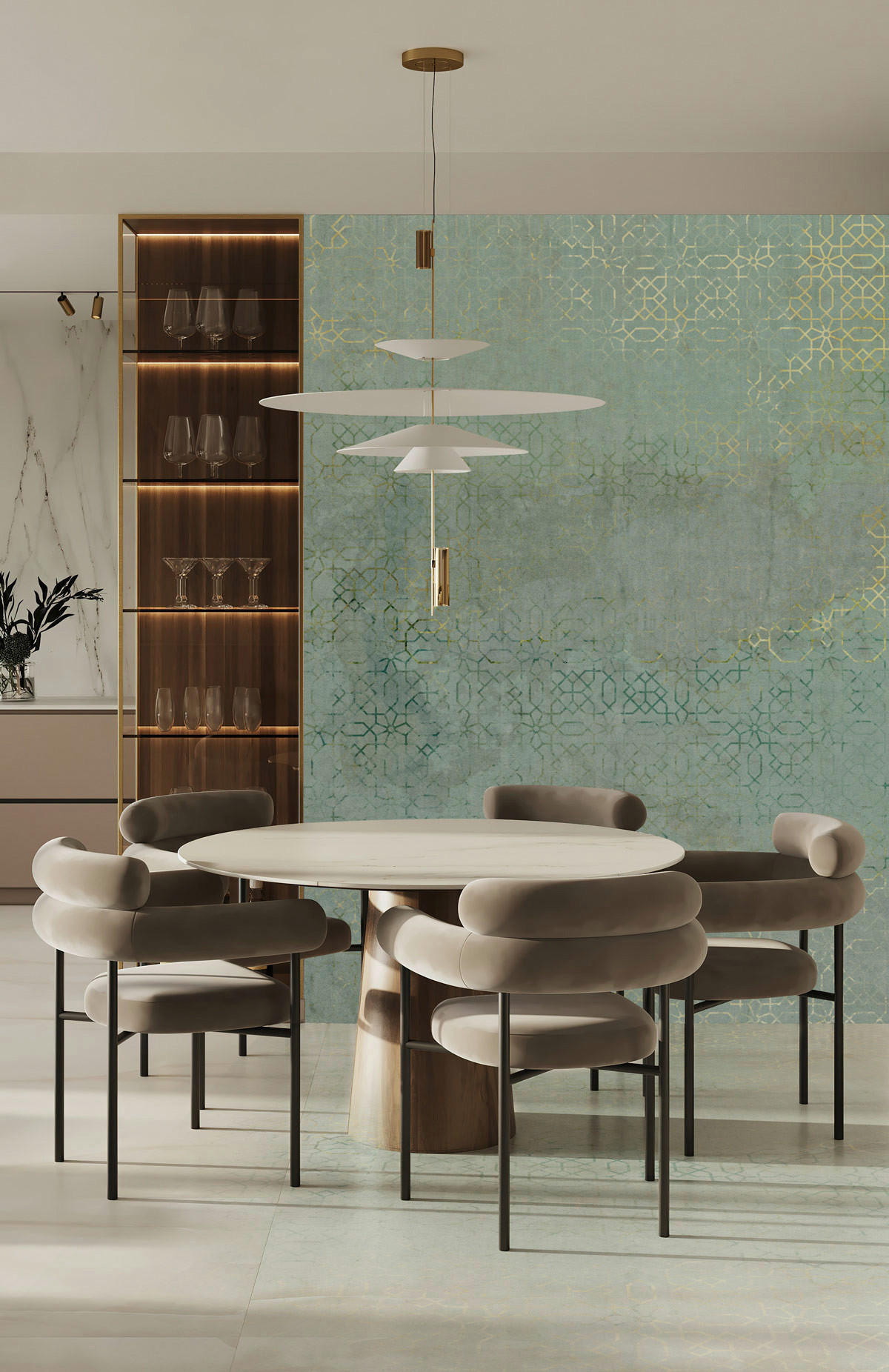 Komar Fototapete Oriental Finery B/L: ca. 200x280 cm Oriental Finery - (200,00/280,00cm) - Komar