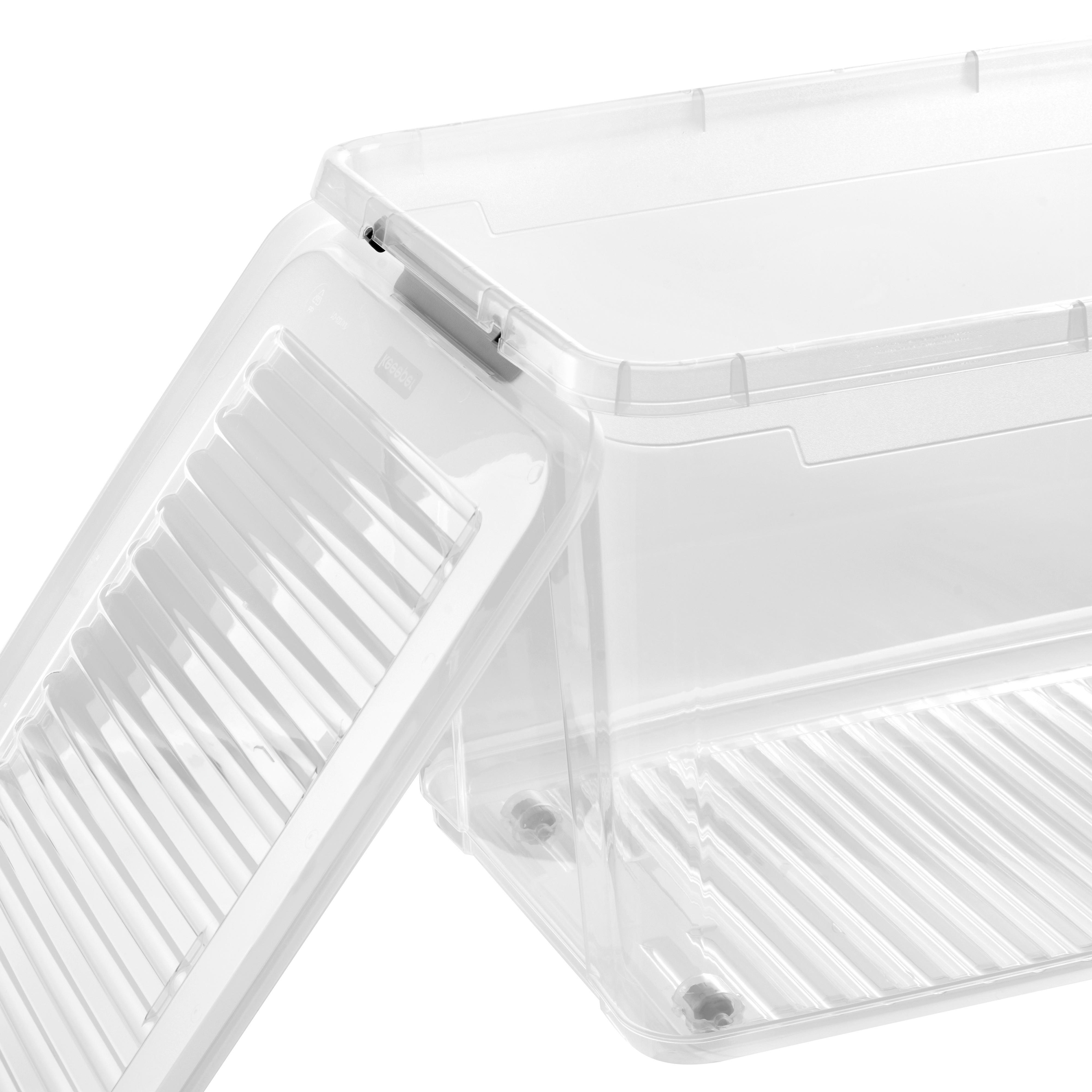 Thumbnail - Aufbewahrungsbox transparent B/H/L: ca. 38x35,5x59 cm