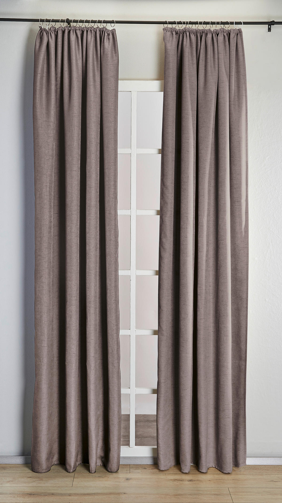 silver edition Verdunklungsvorhang Henry taupe B/L: ca. 135x245 cm Henry - taupe (135,00/245,00cm) - silver edition