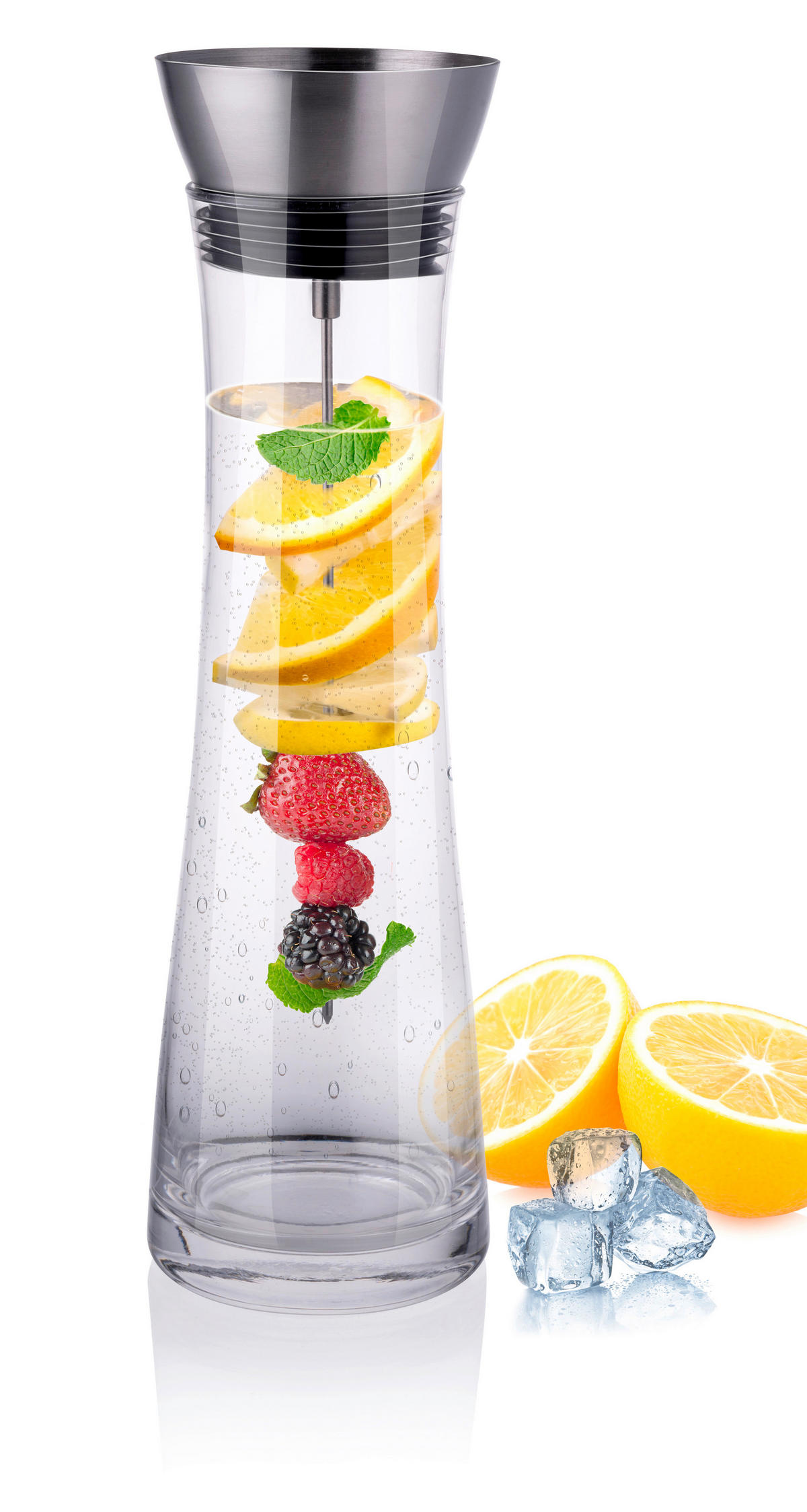 alpina Karaffe transparent Karaffe_mit_Spieß - transparent (9,70/9,70/34,50cm) - Alpina