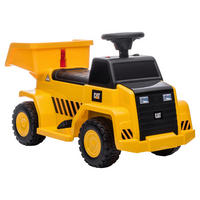 HOMCOM Elektro Kindertraktor gelb B/H/L: ca. 36x74,5x43,5 cm Elektro_Kindertraktor - gelb (43,50/36,00/74,50cm) - HOMCOM