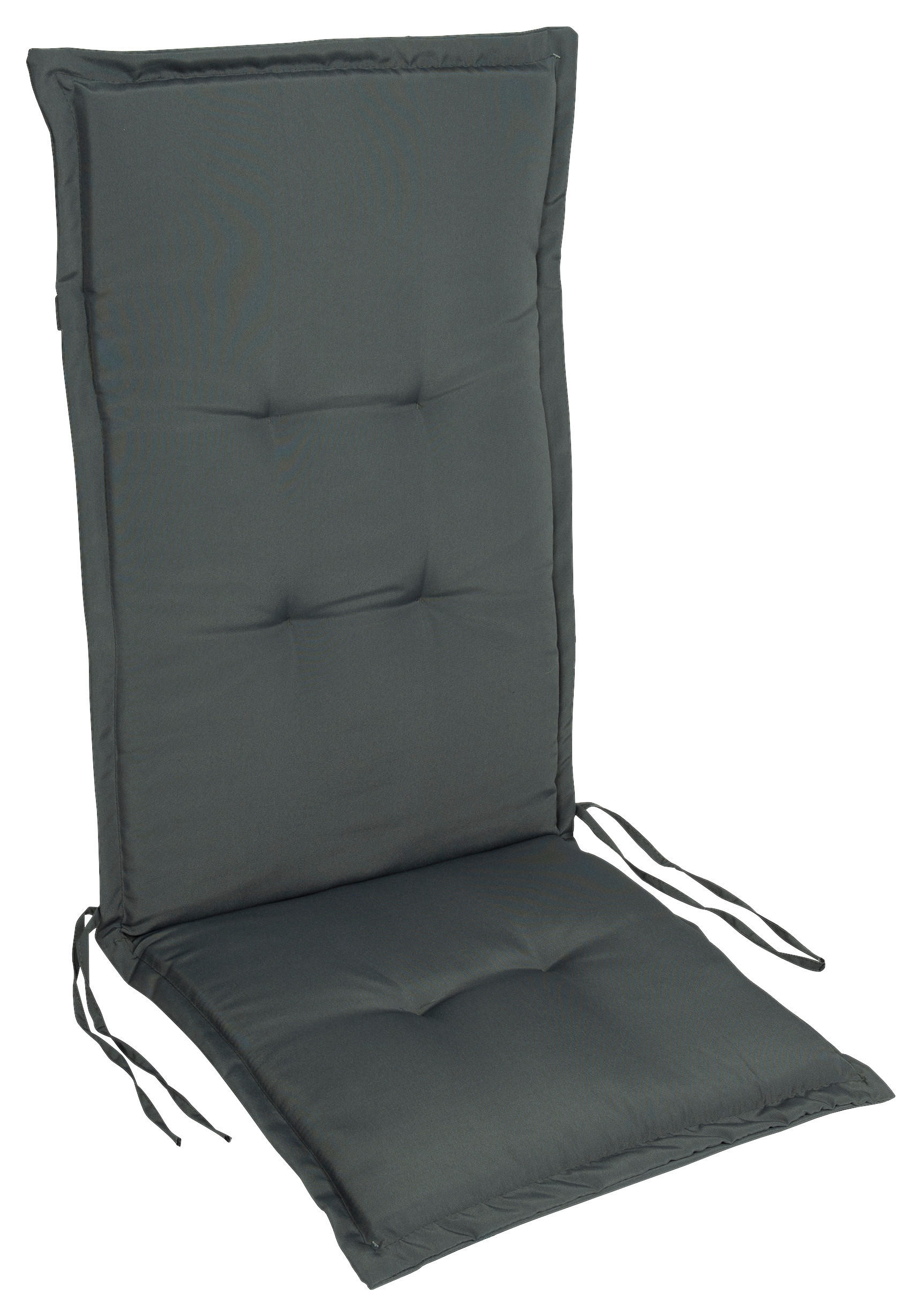 Acus collection Auflage Luisa anthrazit Polyester B/H/L: ca. 47x3,5x115 cm Luisa - anthrazit (115,00/47,00/3,50cm) - Acus collection