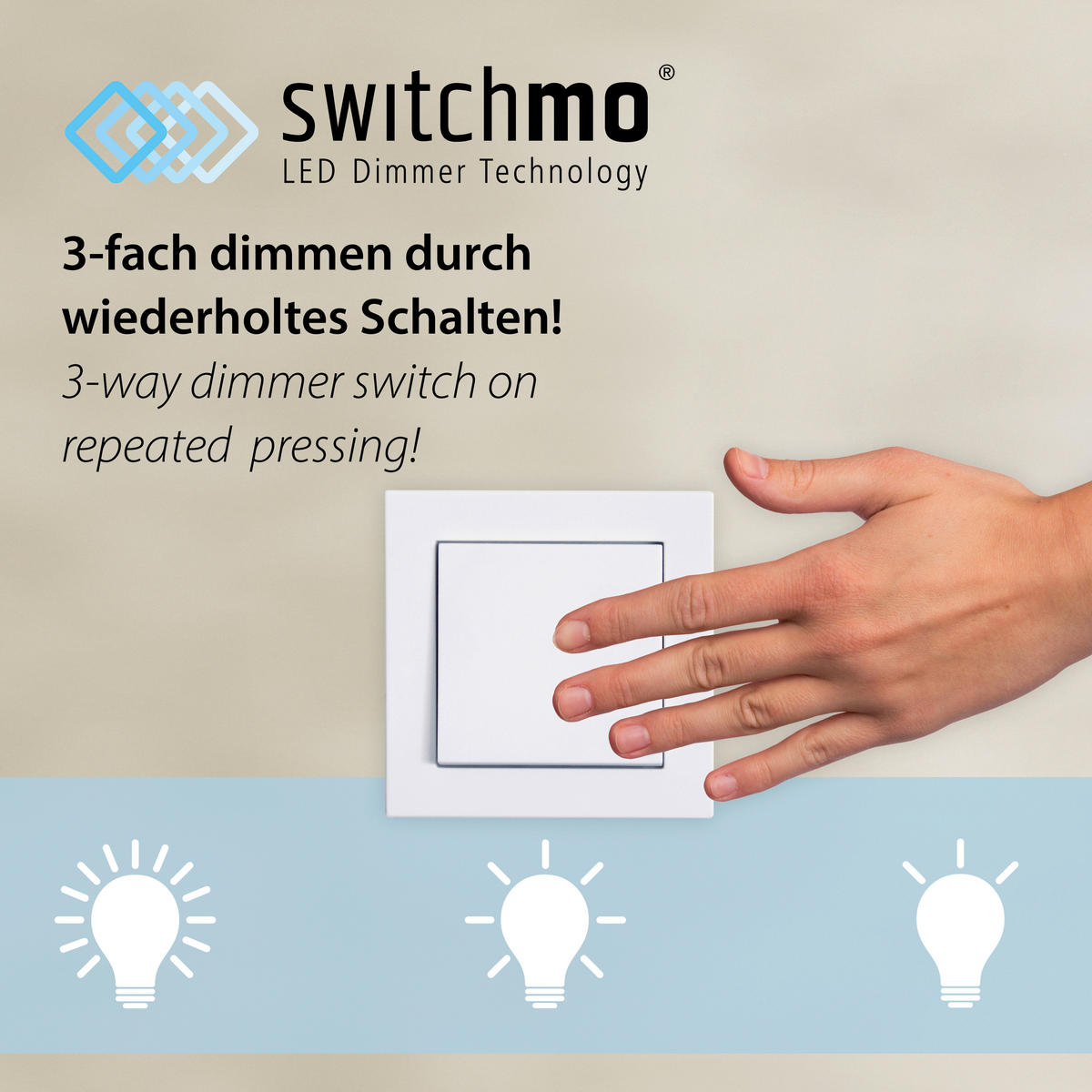 Just Light LED-Deckenleuchte DOMINO 15045-18 weiß schwarz Metall Kunststoff B/H/T: ca. 45x6,5x45 cm 1 Brennstellen DOMINO - weiß/schwarz (45,00/6,50/45,00cm) - Just Light