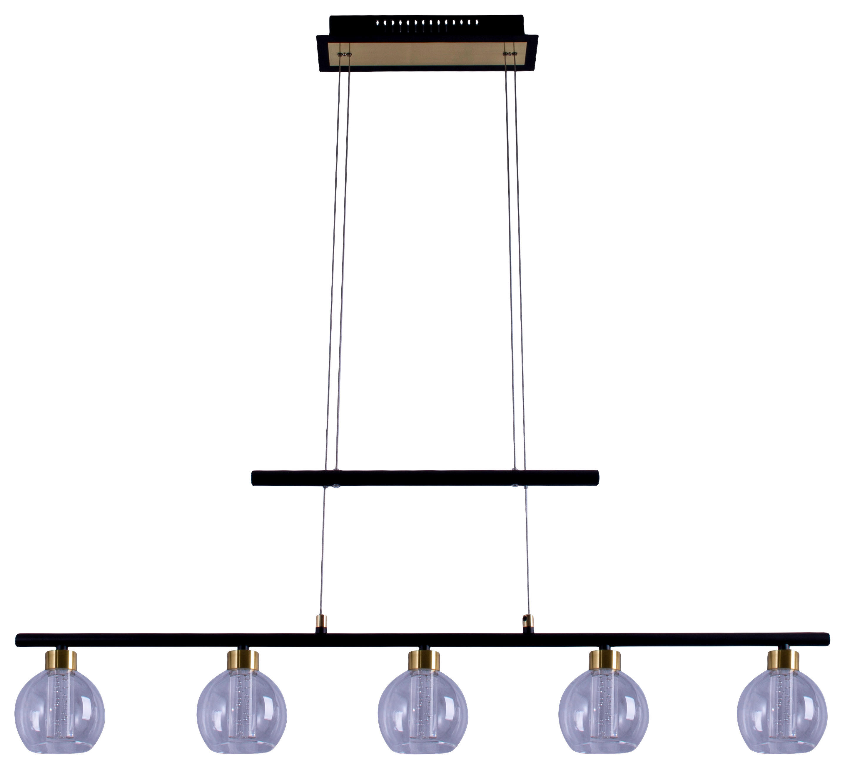 Näve Leuchten Pendelleuchte NV7093222 Brass - schwarz (10,00/150,00/90,00cm) - Näve Leuchten