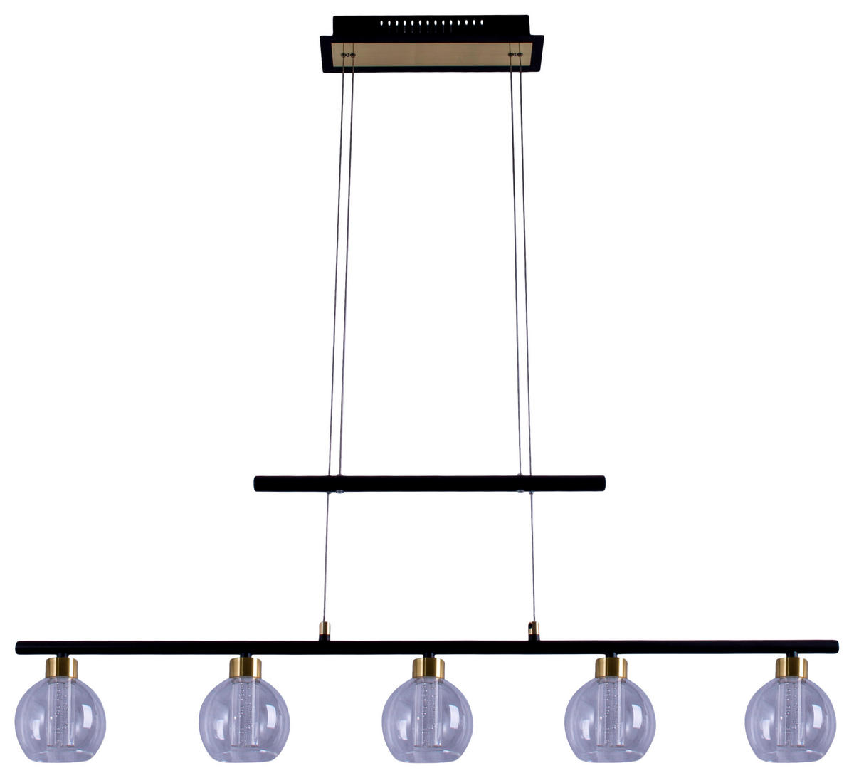 Näve Leuchten Pendelleuchte NV7093222 Brass - schwarz (10,00/150,00/90,00cm) - Näve Leuchten
