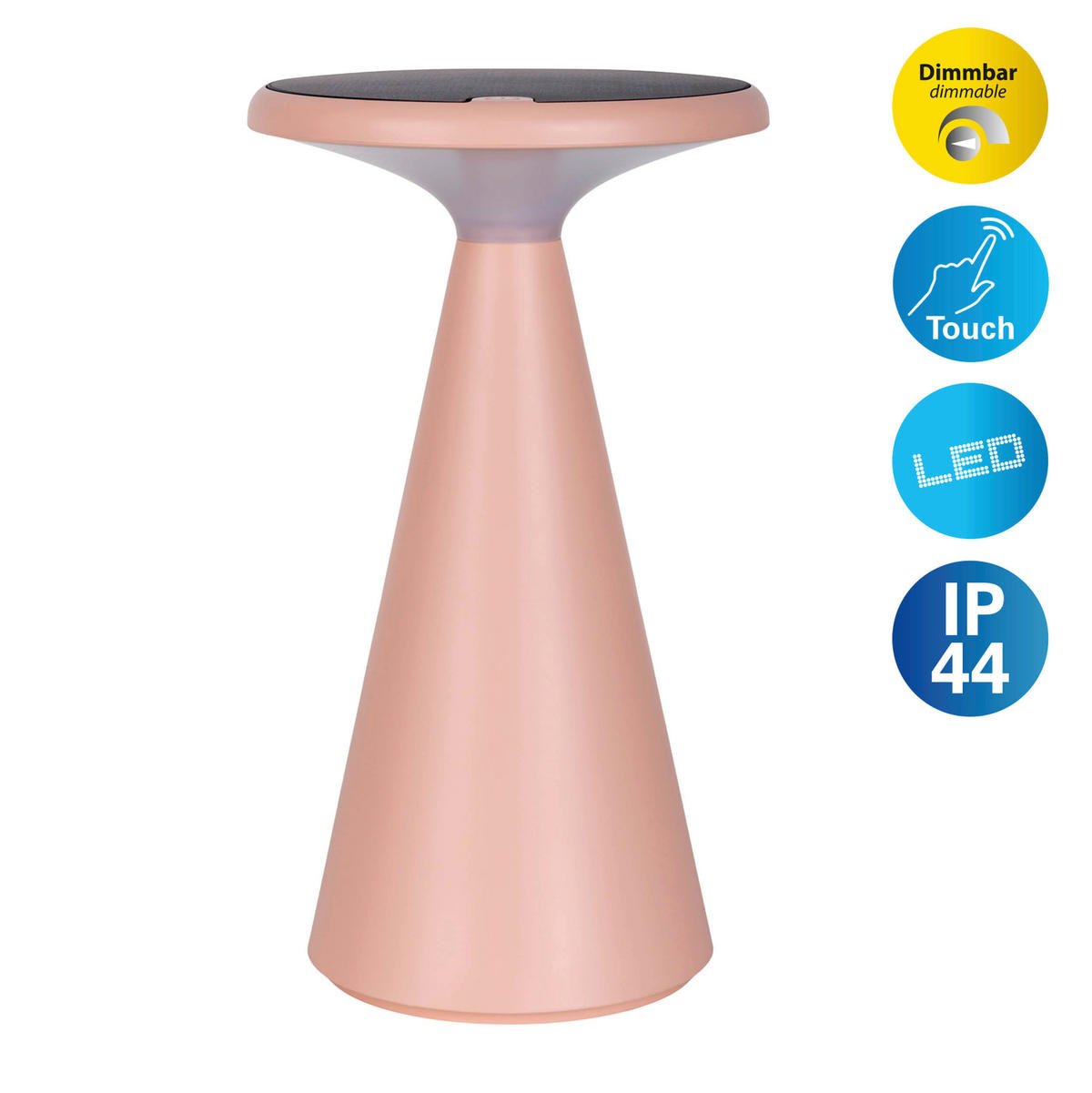 LED-Außentischleuchte pink B/H/T/D: ca. 11,5x20x11,5x11,5 cm PALU - pink (11,50/20,00/11,50cm) - Näve Leuchten