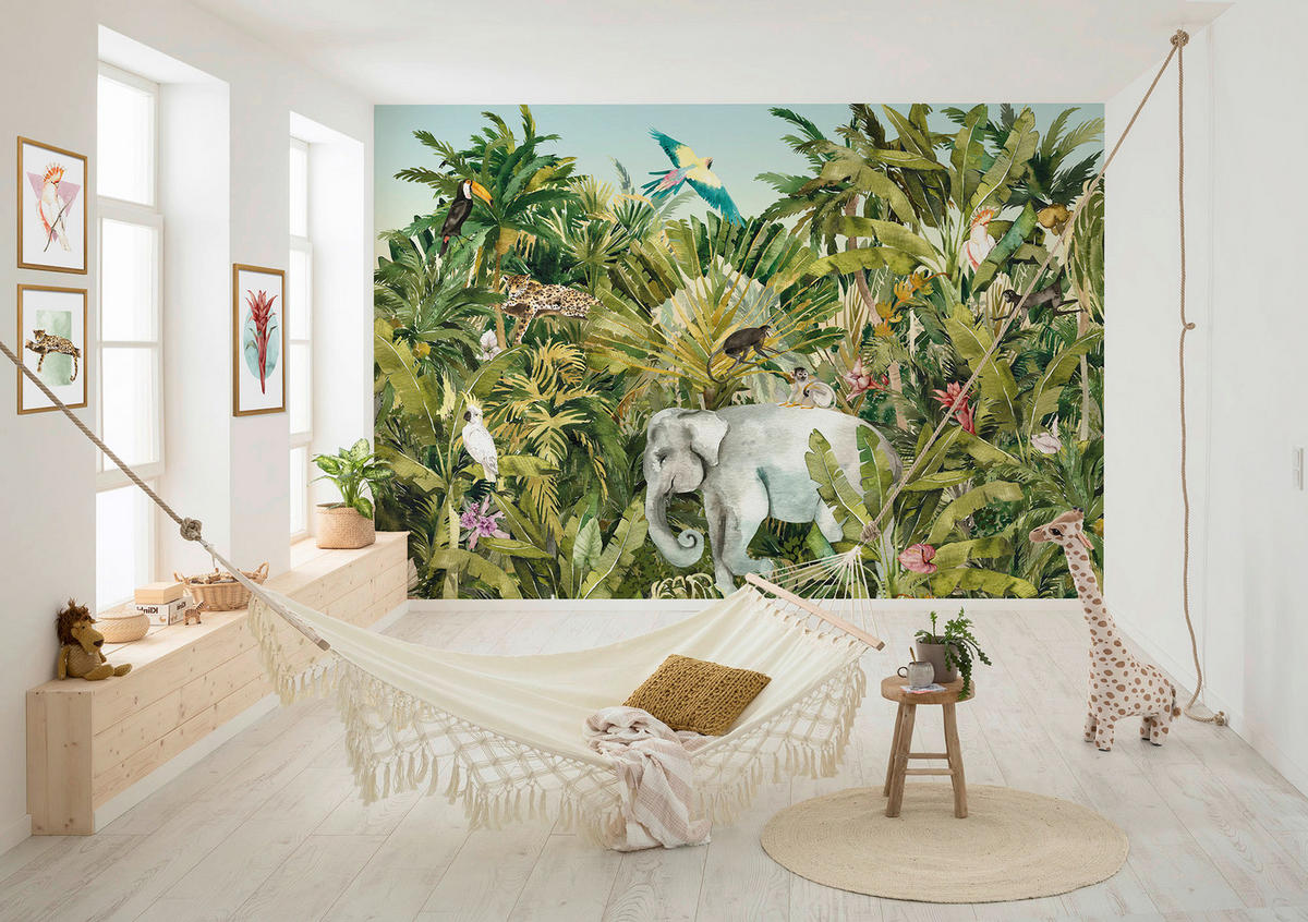 Komar Poster Funky Flower Blume B/L: ca. 50x70 cm Funky Flower - (50,00/70,00cm) - Komar