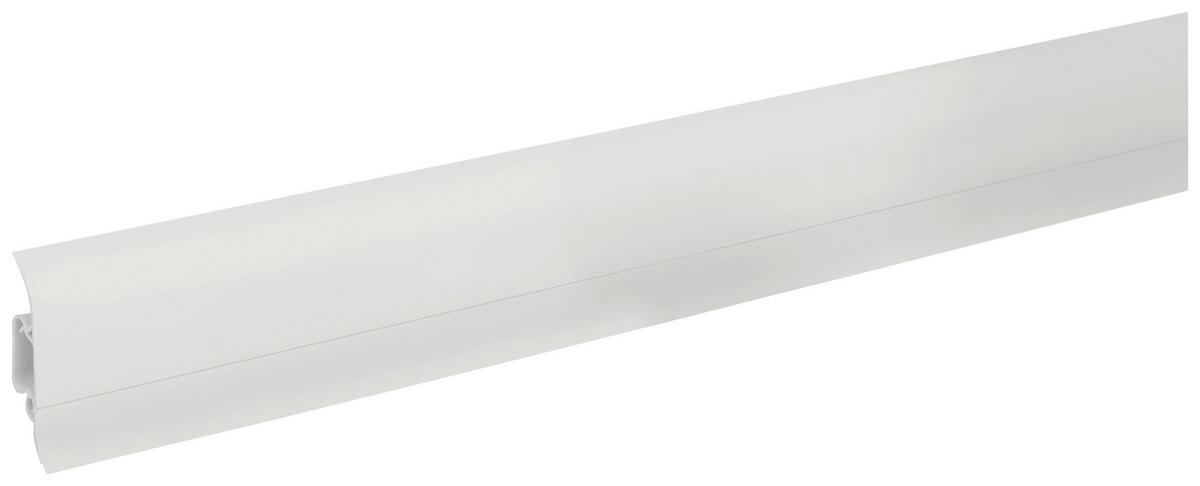 Sockelleiste L/B/H: ca. 250x2,2x6 cm pro Stück Sockelleiste Kabelk 60mm weiß - (250,00/2,20/6,00cm)