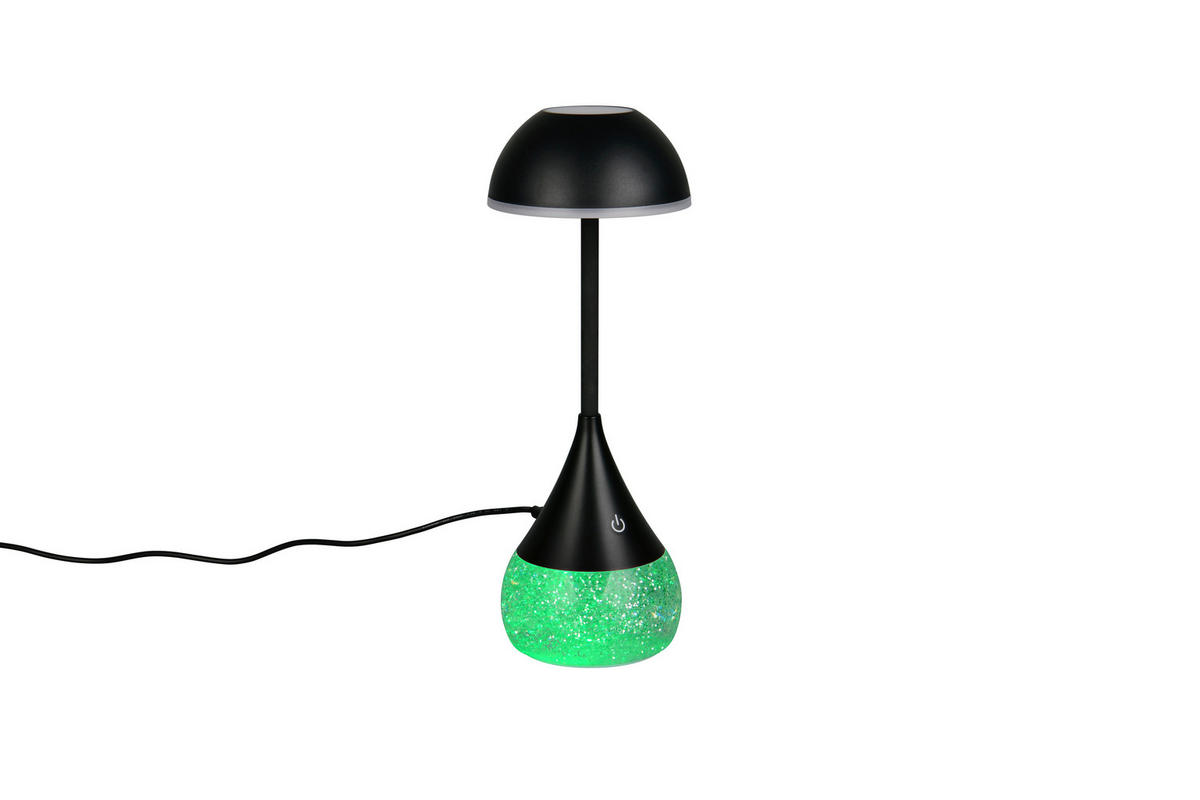 Reality Leuchten LED-Tischleuchte schwarz Kunststoff B/L: ca. 11x28,3 cm LED-Tischleuchte_Tembo - schwarz (11,00/28,30cm) - Reality Leuchten