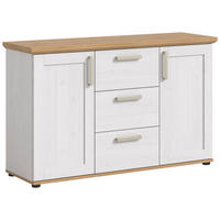Sideboard VERONA Lärche Nachbildung Eiche Nachbildung B/H/T: ca. 129x80x40 cm VERONA - Eiche/Lärche (129,00/80,00/40,00cm) - xonox.home