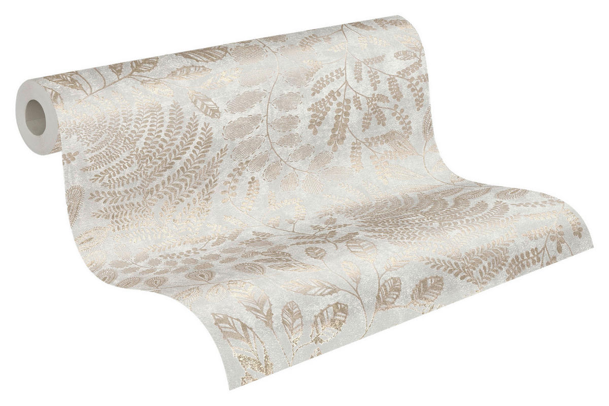 A.S.Création Vliestapete creme gold beige B/H/D: ca. 53x1005x8,3 cm Vliestapete - beige/gold (8,30/1005,00cm) - A.S.Creation