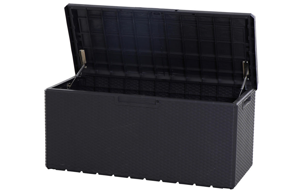 TOOMAX Aufbewahrungsbox Portonovo anthrazit Kunststoff B/H/L: ca. 545x58,7x123,7 cm Portonovo - anthrazit (123,70/545,00/58,70cm) - Toomax
