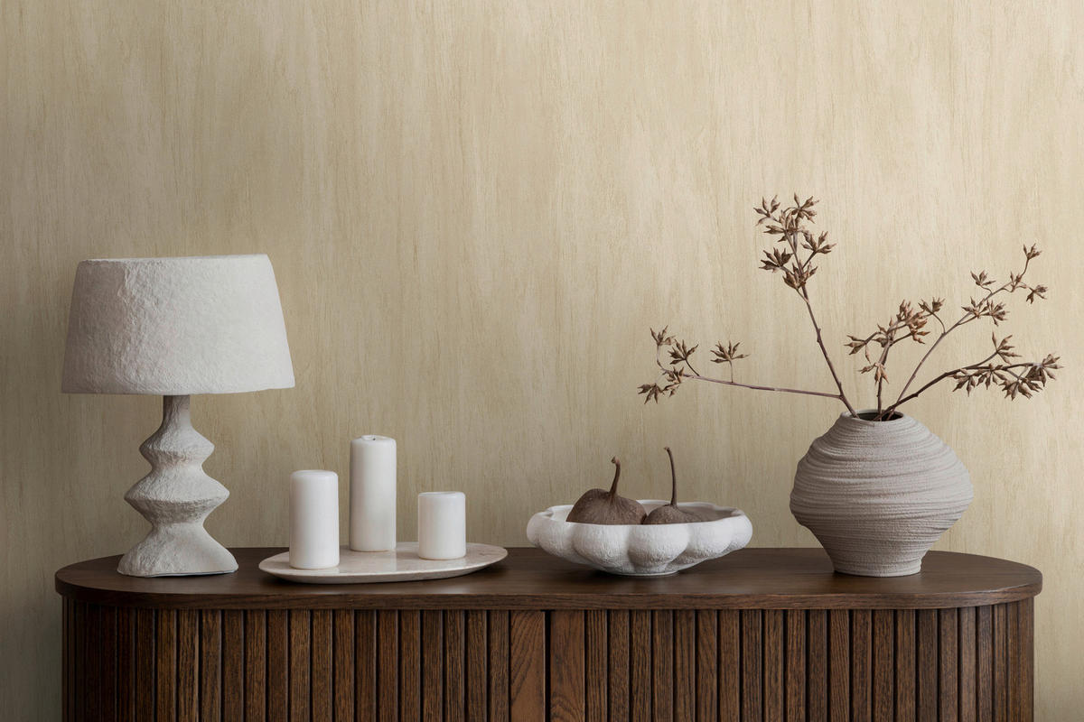 A.S.Creation Vliestapete beige B/H/D: ca. 53x1005x8,3 cm Vliestapete - beige (8,30/1005,00cm) - A.S.Creation