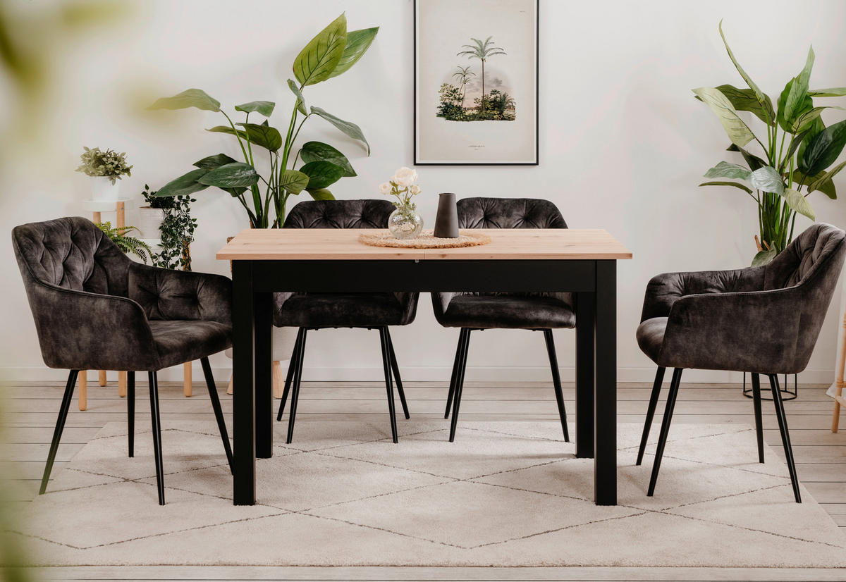Esstisch Coburg Artisan Oak Nachbildung B/T: ca. 120x70 cm Coburg - (120,00/70,00cm)