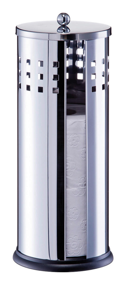 WC-Rollenhalter silber Edelstahl B/H/L: ca. 14x35x14 cm WC-Rollenhalter - silber (14,00/14,00/35,00cm) - Zeller
