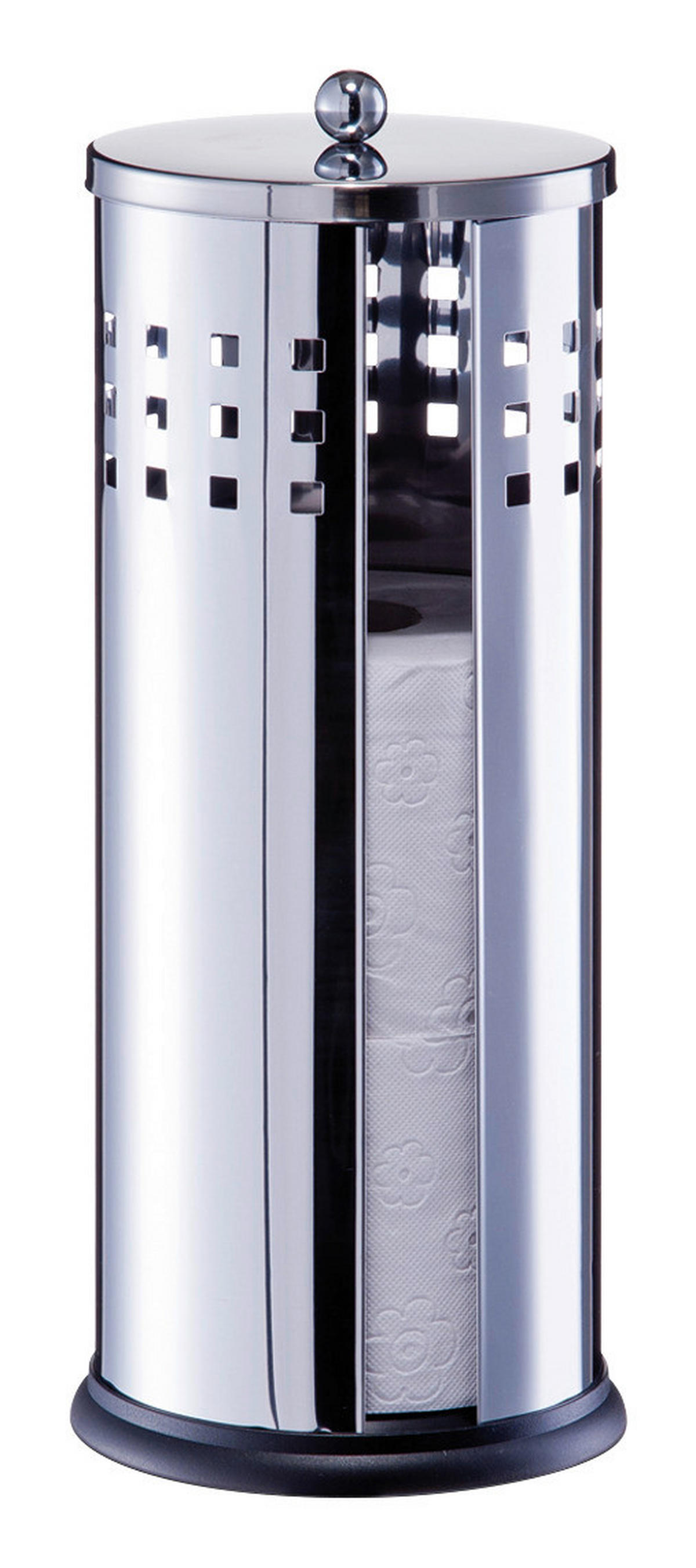 WC-Rollenhalter silber Edelstahl B/H/L: ca. 14x35x14 cm WC-Rollenhalter - silber (14,00/14,00/35,00cm) - Zeller