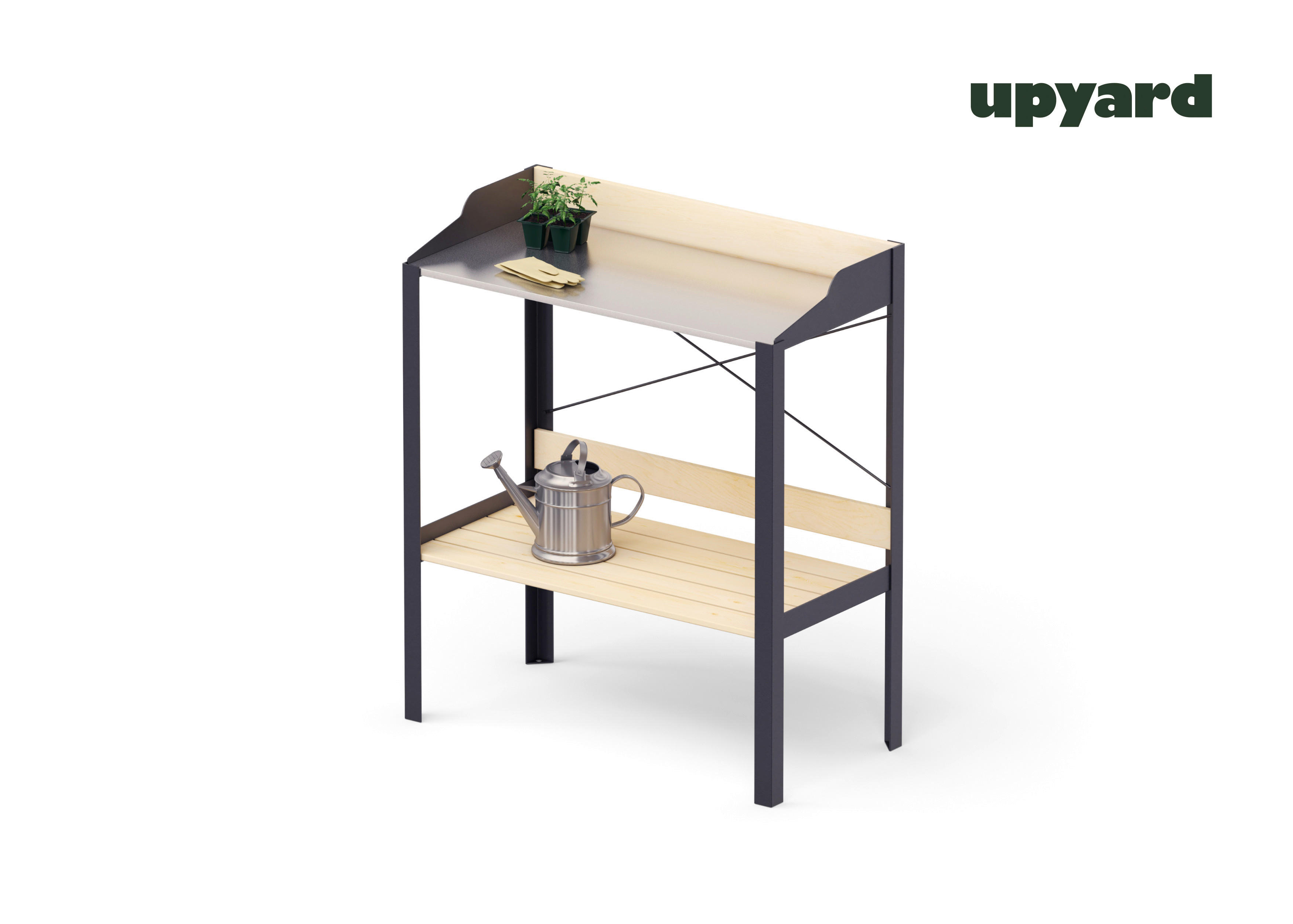 UPYARD Pflanztisch MODERN natur B/H/L: ca. 39x92x80 cm MODERN - natur (80,00/39,00/92,00cm) - UPYARD