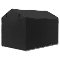 Outsunny Gerätezelt schwarz Polyethylen B/H/L: ca. 157x165x220 cm Gerätezelt - schwarz (220,00/157,00/165,00cm) - Outsunny