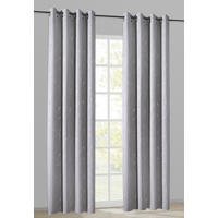 Verdunklungsvorhang Napoli silber B/L: ca. 135x245 cm Napoli - silber (135,00/245,00cm)