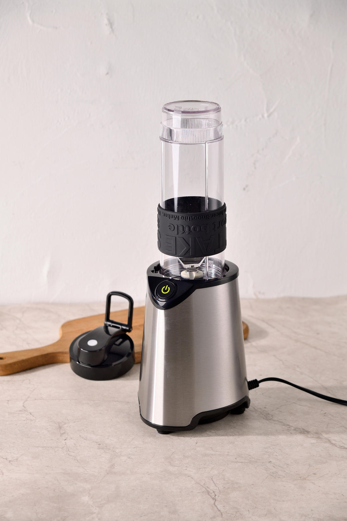 BERGNER Standmixer BG-51027-BK silber Kunststoff Silikon B/H/L: ca. 12x35x14 cm XTRA - silber (14,00/12,00/35,00cm) - BERGNER