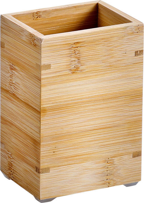 Zahnbürstenhalter natur Edelstahl B/H/L: ca. 6,5x12x8,5 cm Zahnbürstenhalter - natur (8,50/6,50/12,00cm) - Kesper