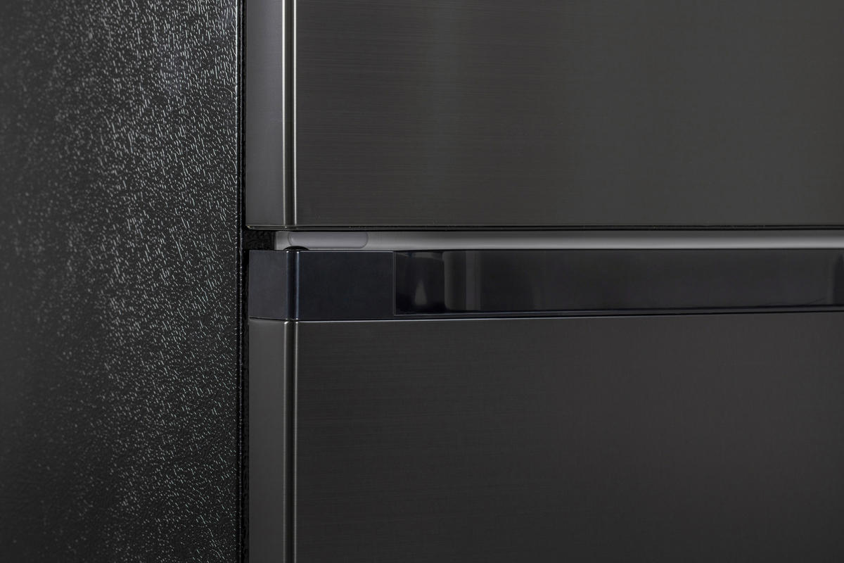 POCOline Kühl-/Gefrierkombination KGK 144-157 CDIX dark Inox B/H/T: ca. 47x144x50 cm Kühl-/Gefrierkombi KGK 144-157 CDIX - dark Inox (47,00/144,00/50,00cm) - POCOline