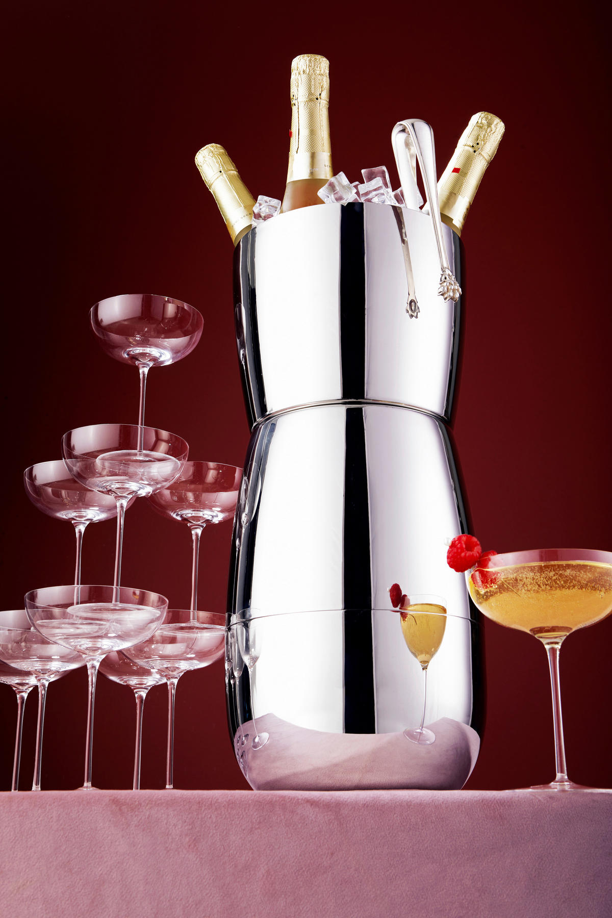 MASTERPRO Cocktail-Set THE DROP silber Edelstahl THE DROP - silber - MASTERPRO