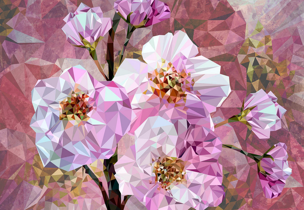Komar Fototapete Blooming Gems XXL4-064 B/H: ca. 368x248 cm Blooming Gems XXL4-064 - (368,00/248,00cm) - Komar