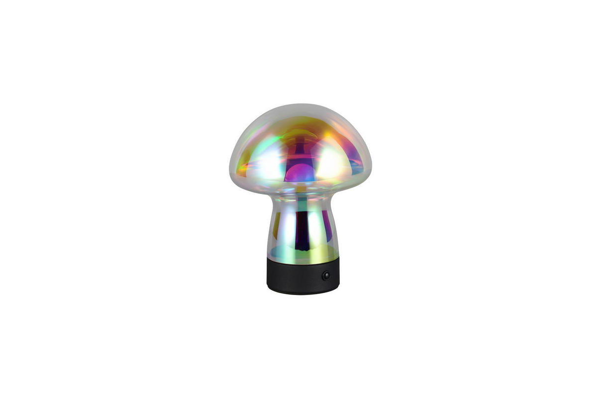Reality LED Tischleuchte DOOLEY transparent Glas H: ca. 18 cm 1 Brennstellen Dooley - transparent (18,00cm) - Reality