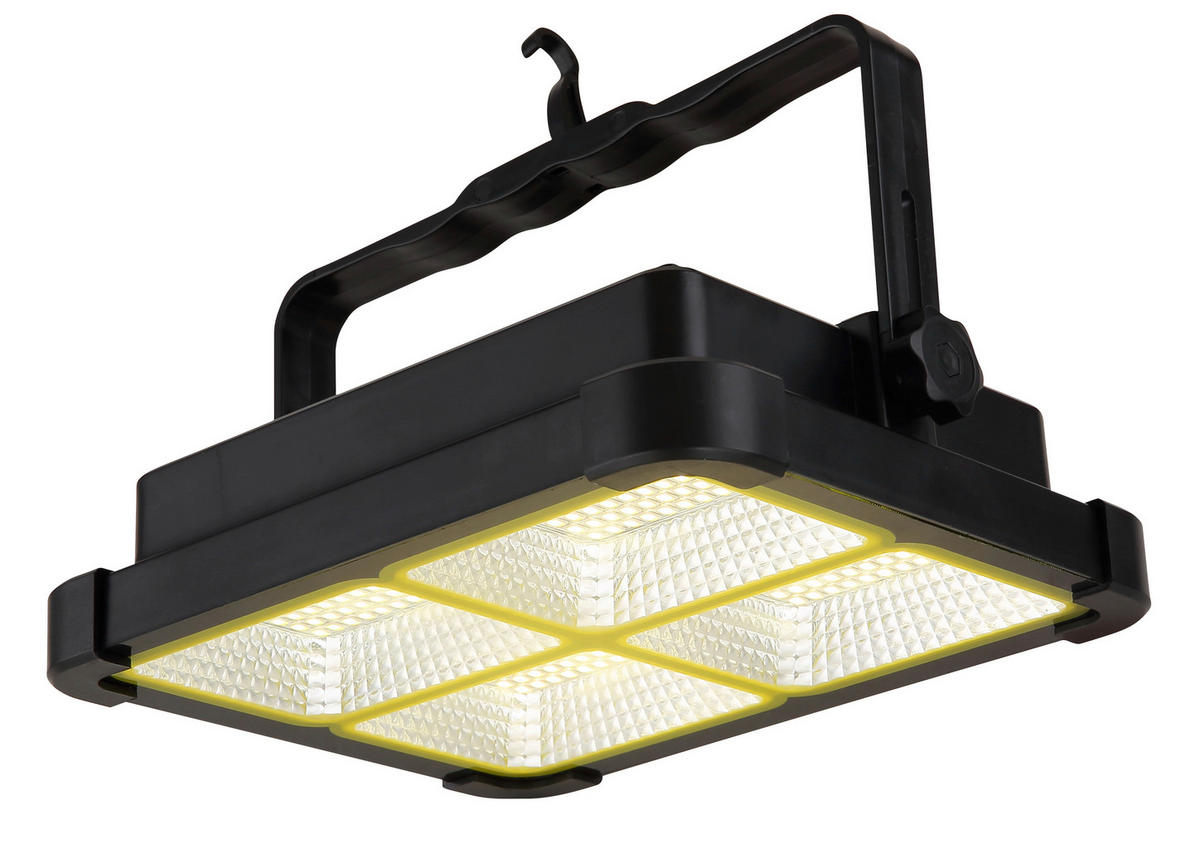 LED-Solarleuchte schwarz Kunststoff B/H: ca. 21,5x17,2 cm SOLAR - schwarz (21,50/17,20cm) - GLOBO