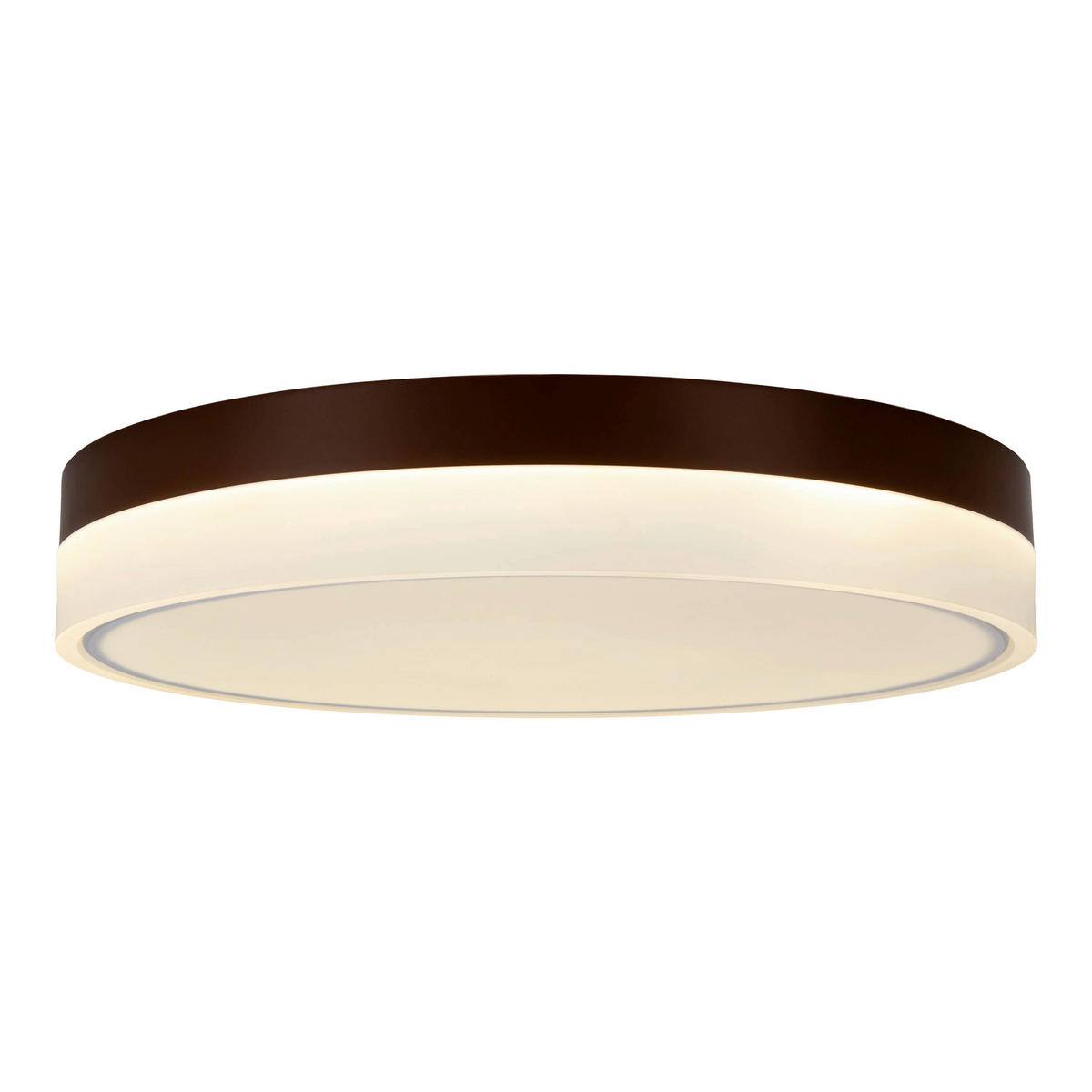 Näve Leuchten LED-Deckenleuchte weiß Kunststoff Metall B/H/T/D: ca. 50x9x50x50 cm LOLA - weiß (50,00/9,00/50,00cm) - Näve Leuchten