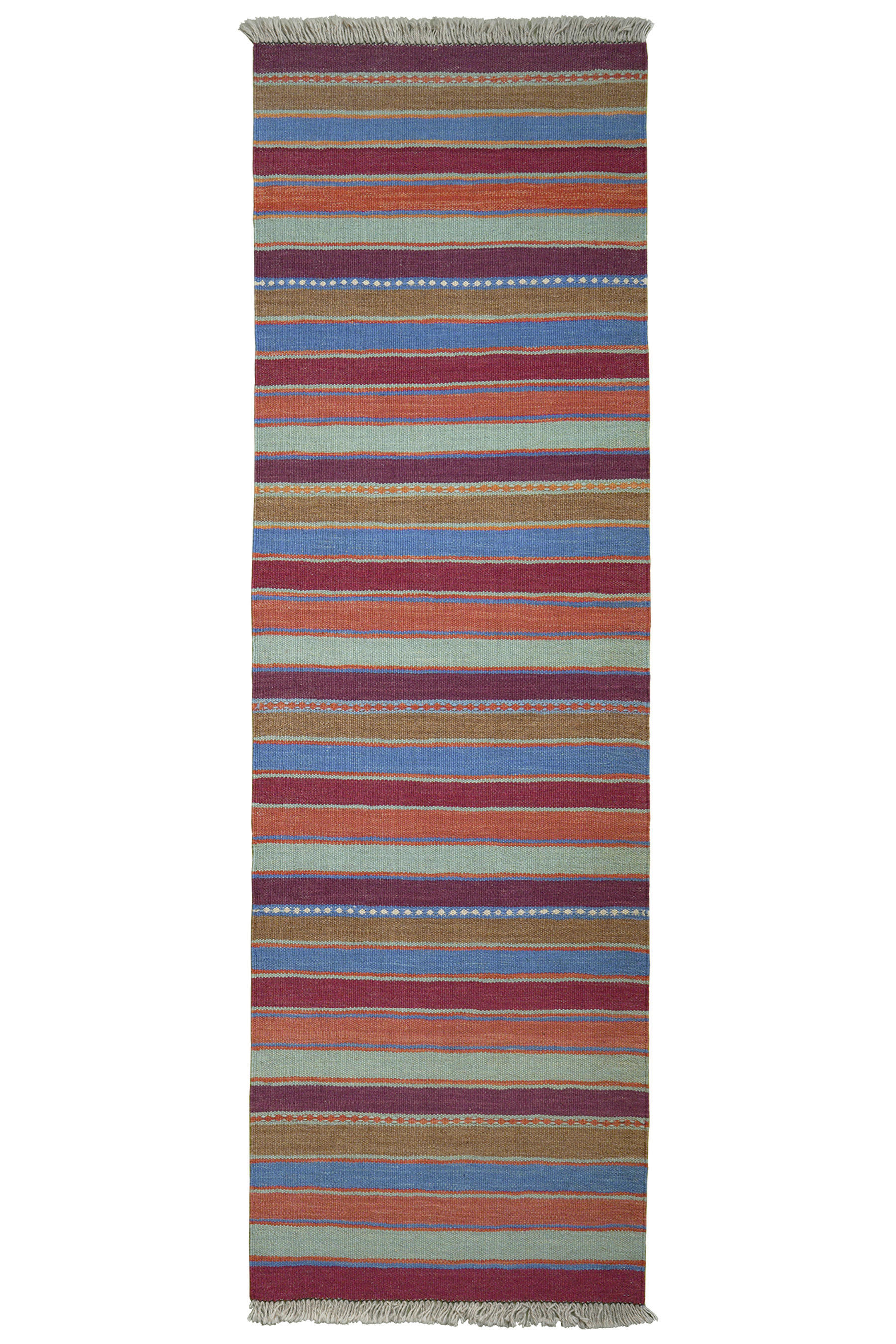 Teppich multicolor B/L: ca. 62x202 cm Teppich Kelim Gashgai - multicolor (62,00/202,00cm)