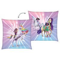 Dekokissen Dekokissen_Unicorn_Academy 40x40 - pink (40,00/40,00cm) - Unicorn Academy