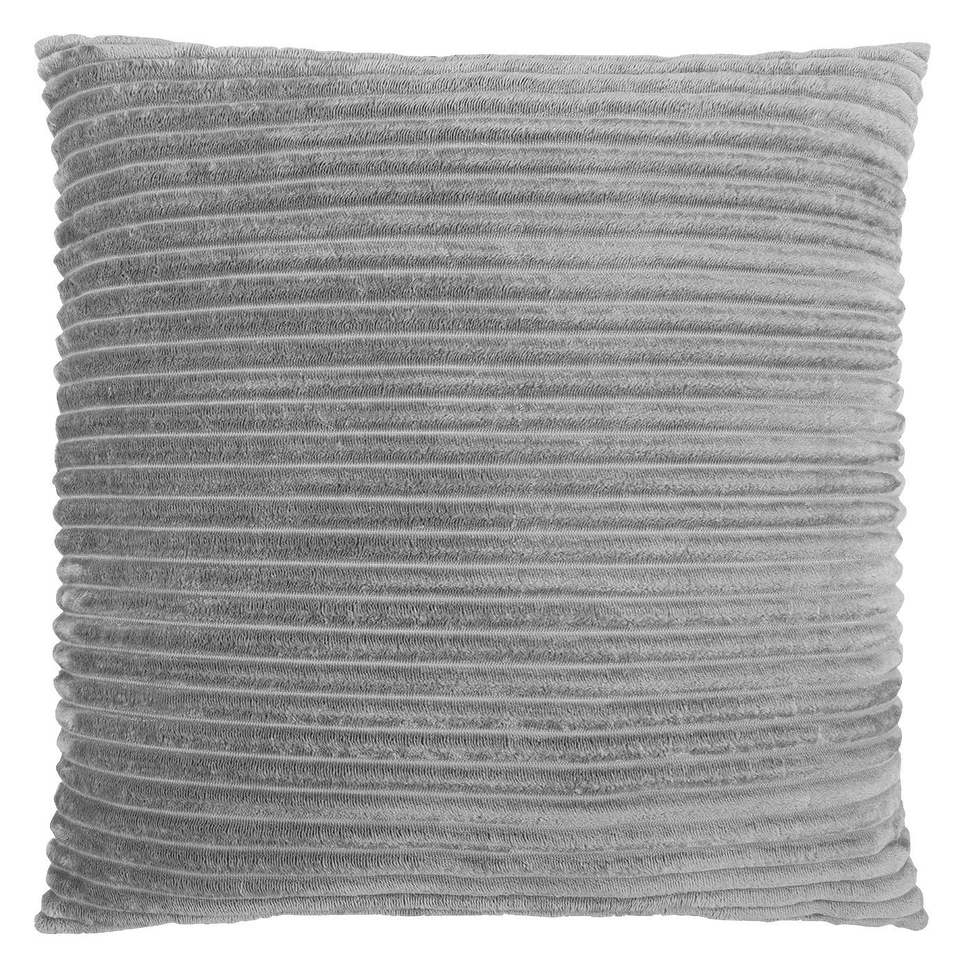 Dekokissen Dekokissen_Wendeoptik 60x60cm - silber (60,00/60,00/14,00cm)
