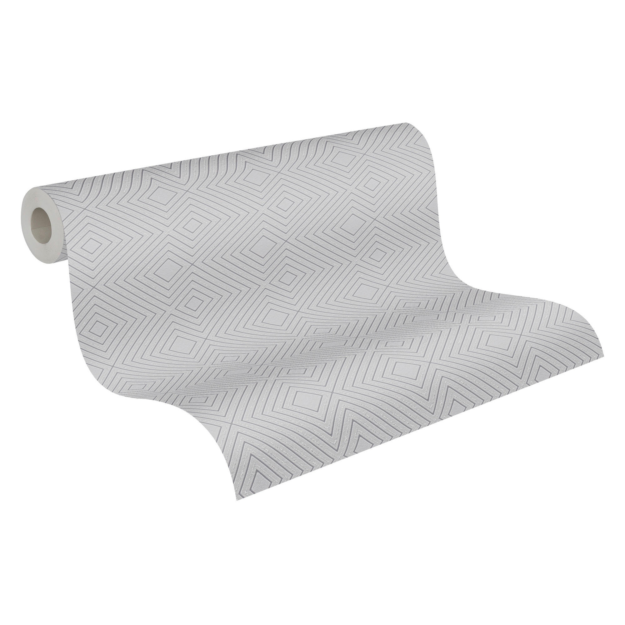A.S.Creation Vliestapete Attractive 3D-Optik hellgrau B/L: ca. 53x1005 cm Attractive - hellgrau (53,00/1005,00cm) - A.S.Creation