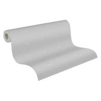 A.S.Creation Vliestapete Attractive 3D-Optik hellgrau B/L: ca. 53x1005 cm Attractive - hellgrau (53,00/1005,00cm) - A.S.Creation
