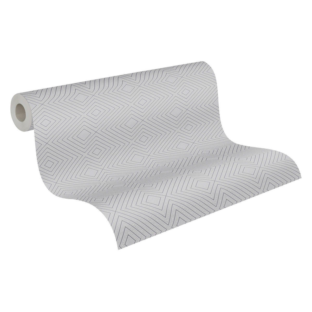 A.S.Creation Vliestapete Attractive 3D-Optik hellgrau B/L: ca. 53x1005 cm Attractive - hellgrau (53,00/1005,00cm) - A.S.Creation
