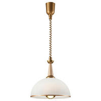Lamkur Deckenleuchte gold Glas B/H/L: ca. 64x30x64 cm E27 1 Brennstellen CHIARA - gold (64,00/64,00/30,00cm) - Lamkur