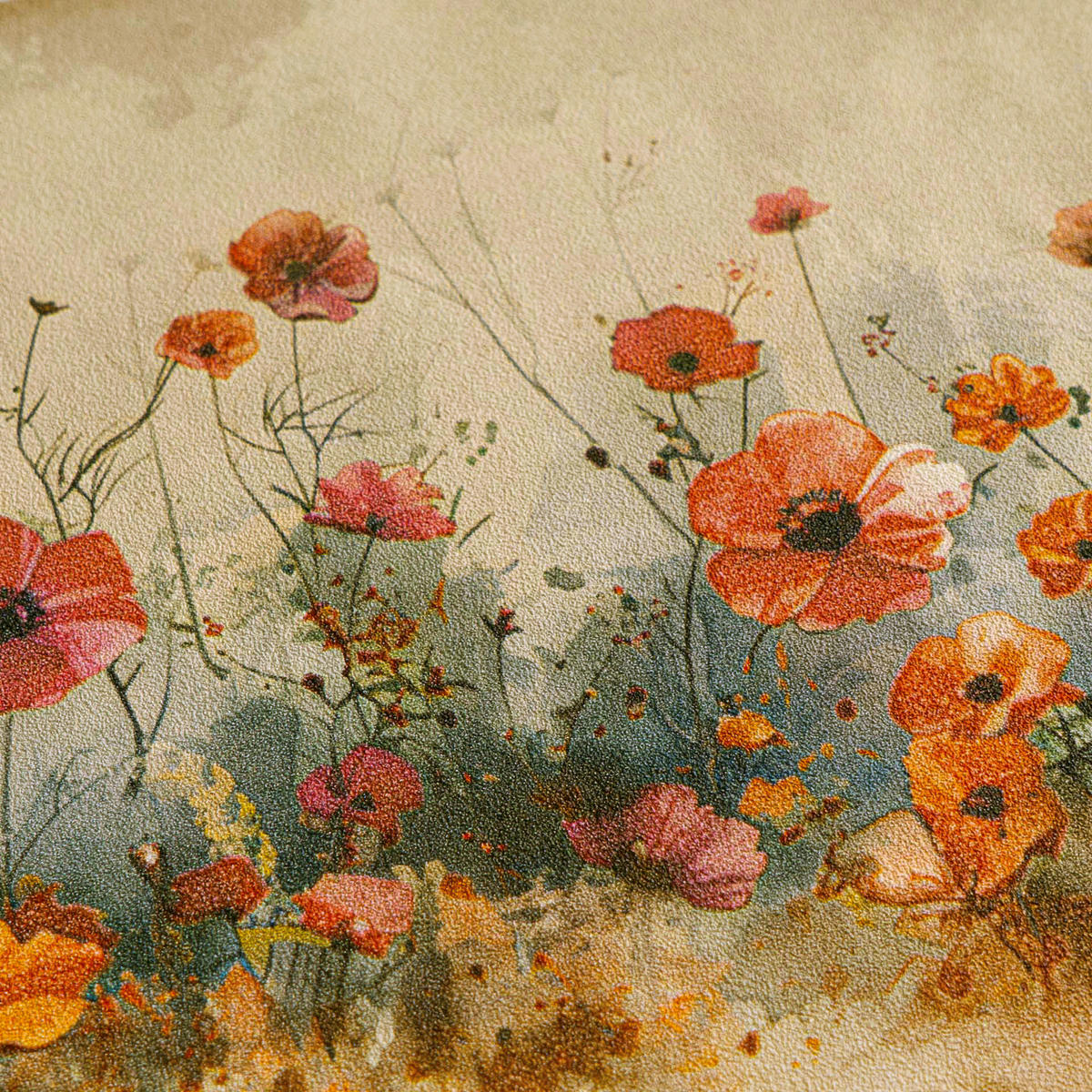 A.S.Création Bordüre orange beige rot B/H/D: ca. 17x500x6,8 cm Bordüre_selbstklebend - beige/orange (6,80/500,00cm) - A.S.Creation