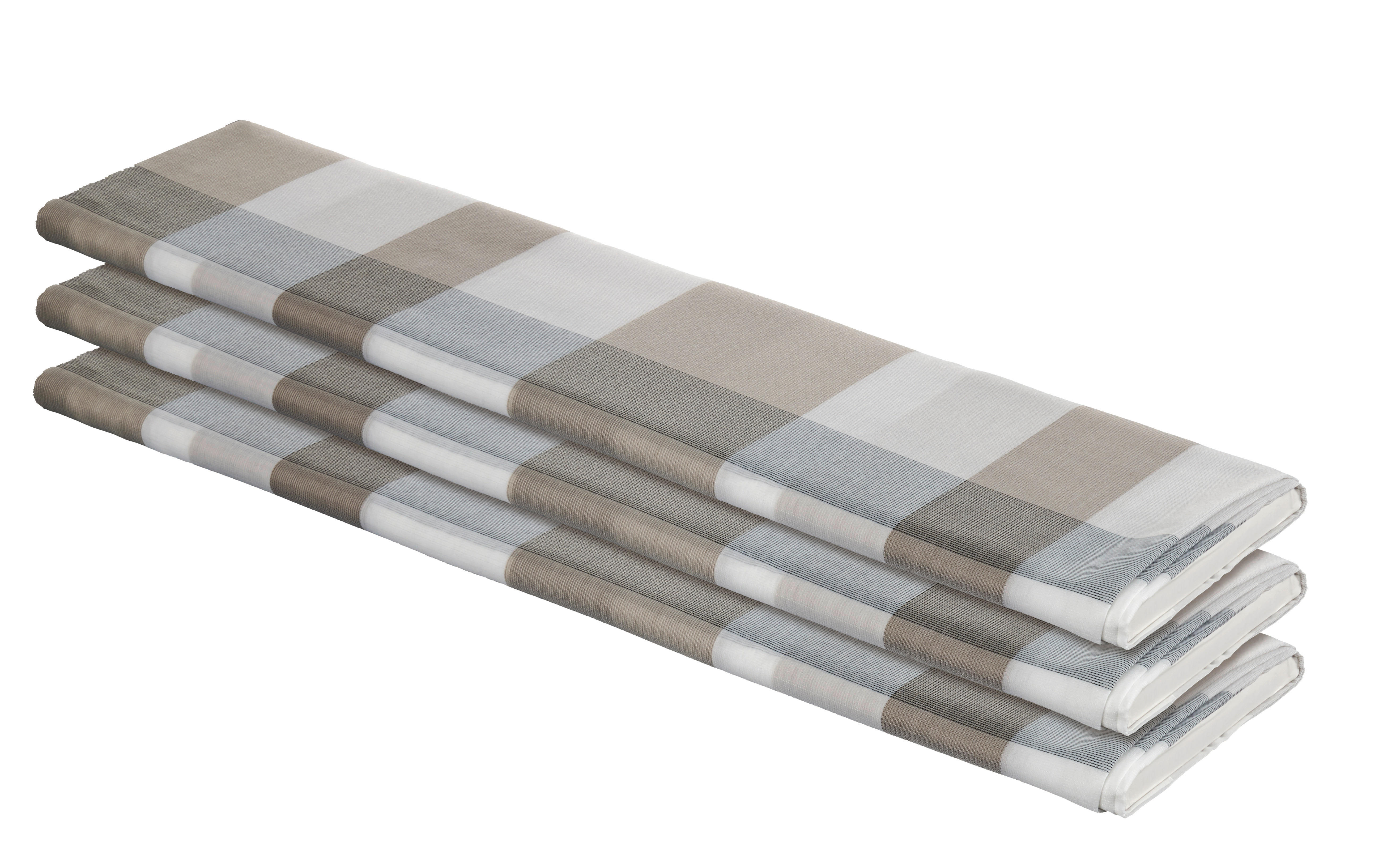 Dekostoff taupe B: ca. 140 cm Dekostoff 51329 Karo - taupe (140,00cm)