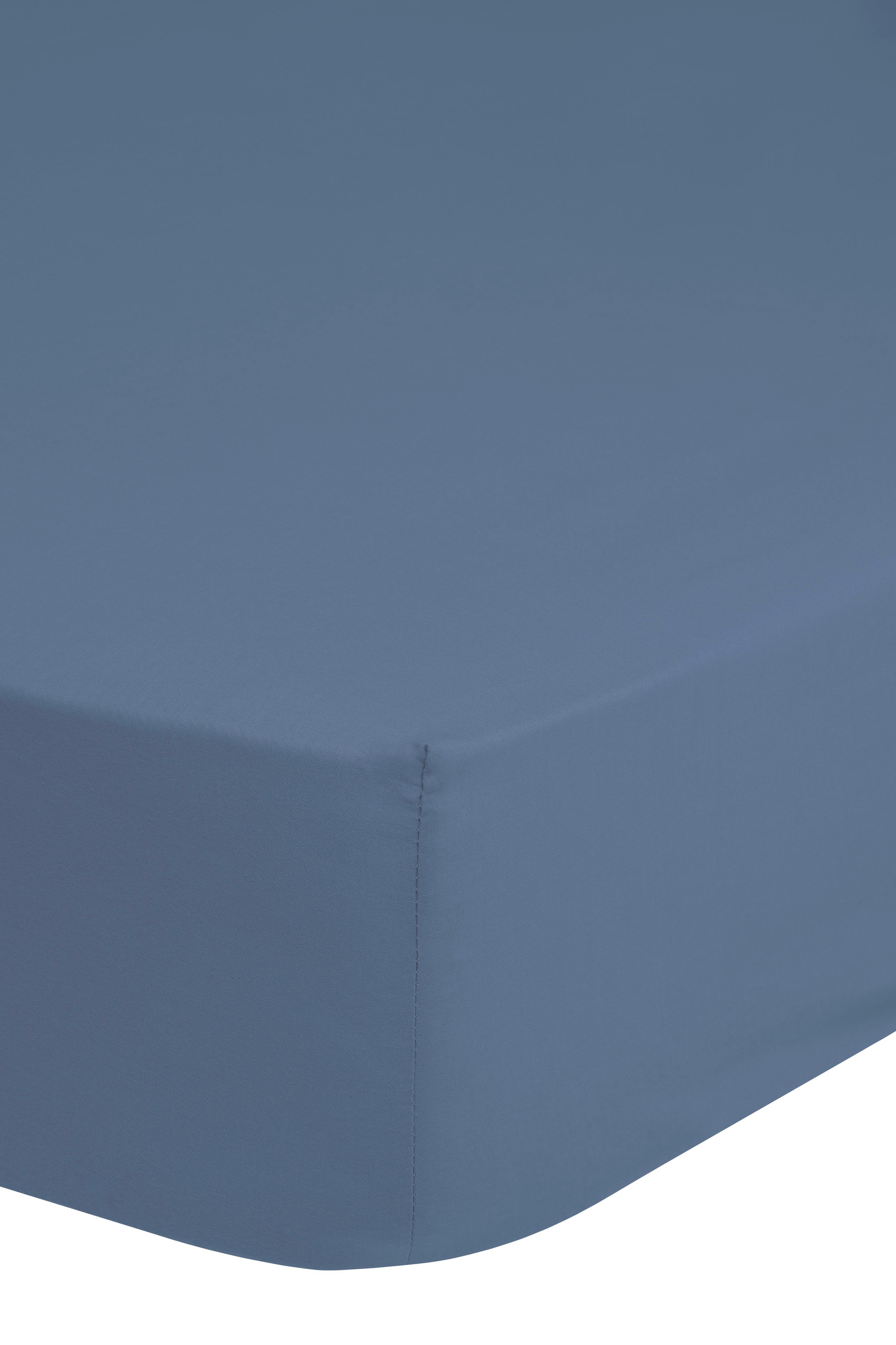 Jersey Spannbetttuch Spannbetttuch-Jersey 200x220cm - eisblau (200,00/220,00cm) - Good Morning