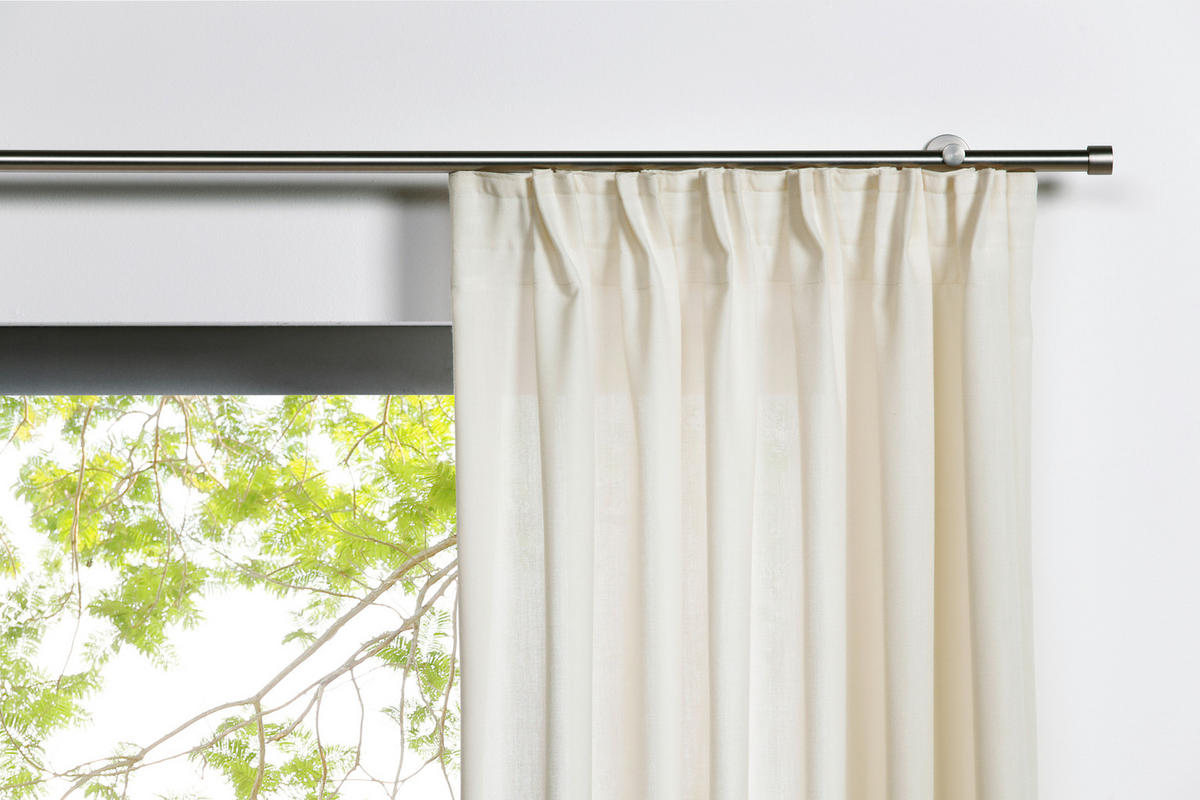 Kombivorhang 2er Pack Mood ecru B/L: ca. 135x300 cm Mood - ecru (135,00/300,00cm)