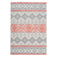 Arte Espina Kurzflorteppich Ethnie 225 apricot B/H/L: ca. 120x1x170 cm Ethnie 225 - apricot/grau (170,00/120,00/1,00cm) - Arte Espina